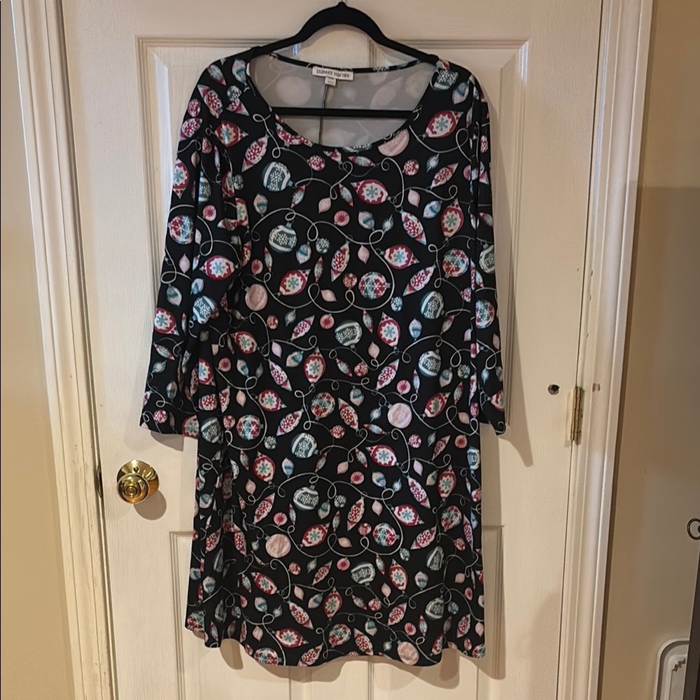 Holiday swing dress size XXL